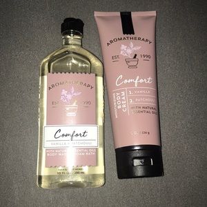 Aromatherapy essentials from Bath and Body Works